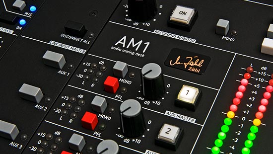 Product teaser AM1 mixing console